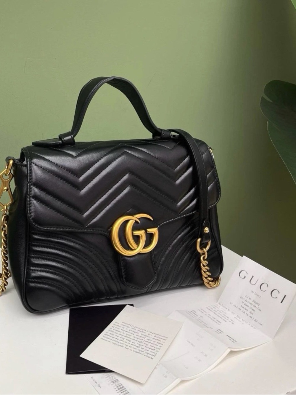 Gucci GG Marmont Small Top Handle Bag